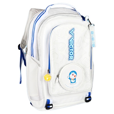 胜利哆啦A梦联名款双肩羽毛球包