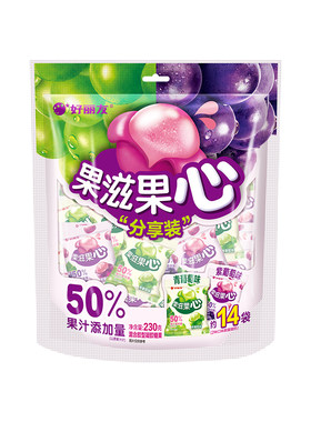 好丽友果滋果心喜糖软糖