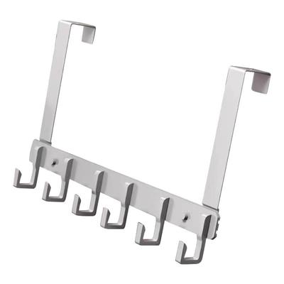 门后空间赶紧利用起来吧！挂钩挂衣架卧室门上免打孔水槽沥水袋