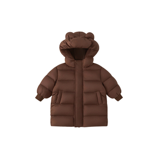 INSbobo童装儿童羽绒服冬季新款女童保暖外套男童防寒服加厚冬装