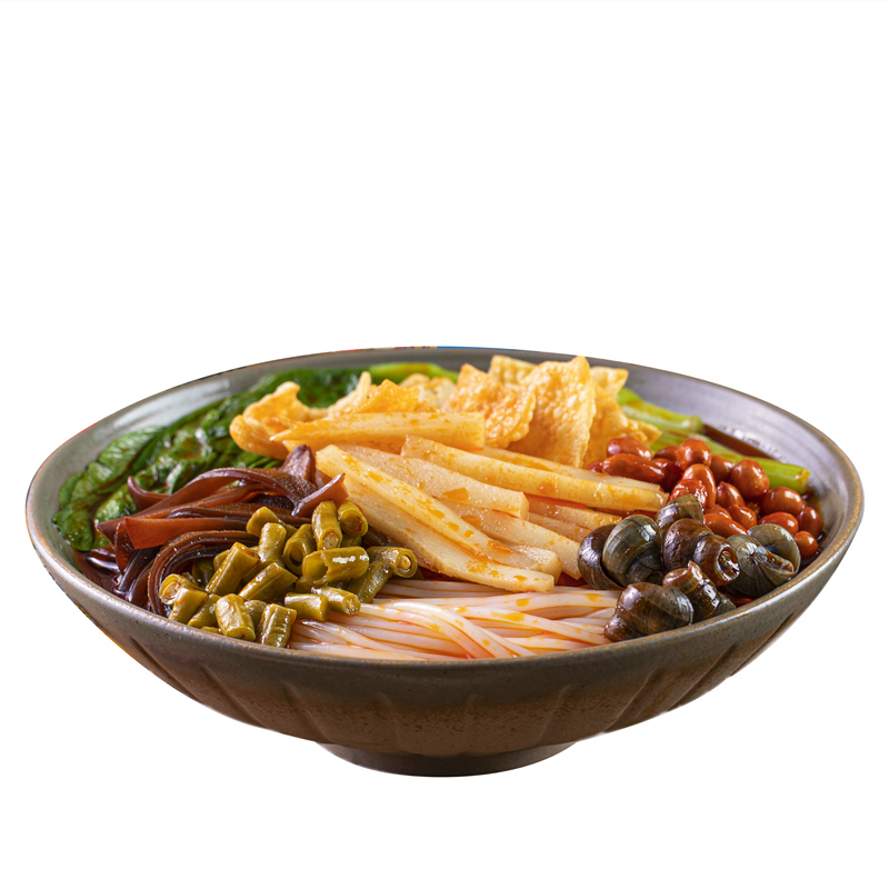 食尚螺螺蛳粉螺狮粉螺丝粉广西柳州灯泡厂地摊夜宵摊阿姨直播6包