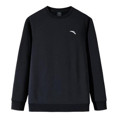 安踏休闲针织卫衣套头衫