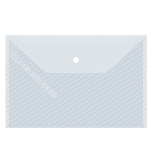 a4加厚文件袋透明大容量按扣袋学生用试卷收纳册初中高中生资料档案袋考试袋100个科目整理收纳学习文具用品