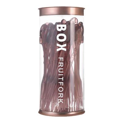 创意一次性水果叉子透明可爱点心