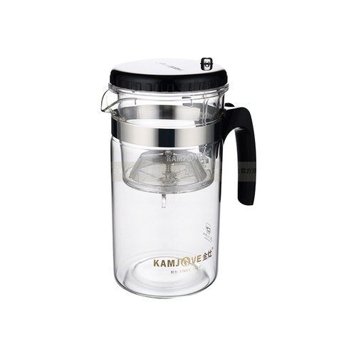 金灶TP-120飘逸杯泡茶壶耐热玻璃茶具套装过滤杯泡茶器茶壶家用