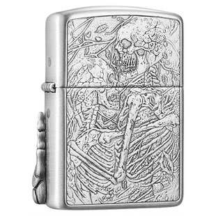 ZIPPO官方旗舰店之宝正品至死不渝防风煤油打火机生日送男友礼物