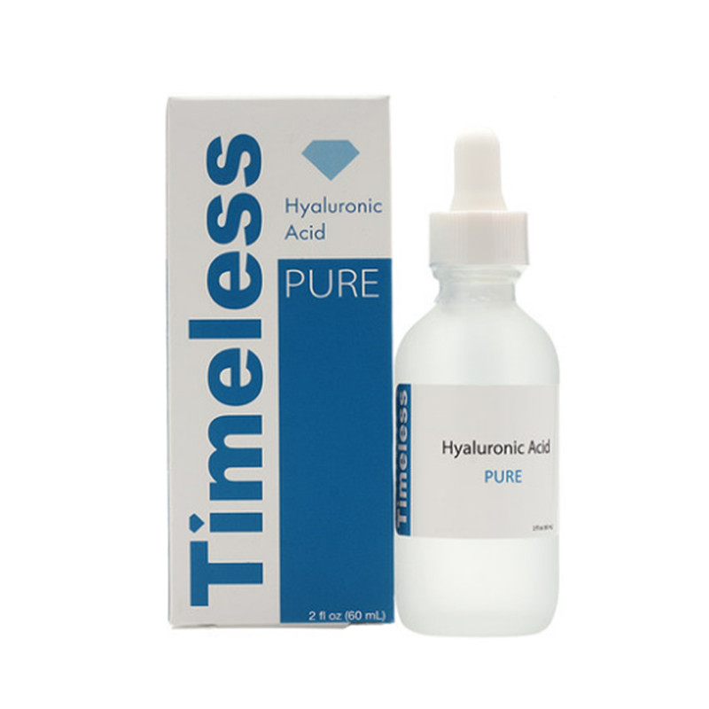 美国Timeless 玻尿酸精华原液高保湿补水60ml 天然保湿安瓶定妆液