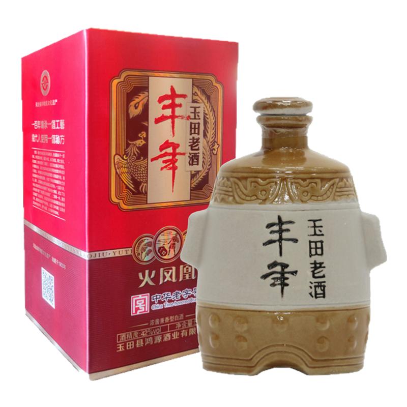 丰年火凤凰42度500ml瓶白酒
