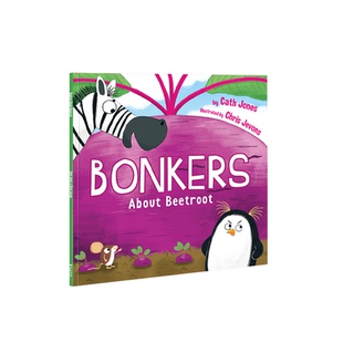 盖世童书 疯长的甜菜根BONKERS About Beetroot 点读版 原版进口英语早教阅读故事书启蒙儿童英文绘本支持小怪兽点读笔心智麦田