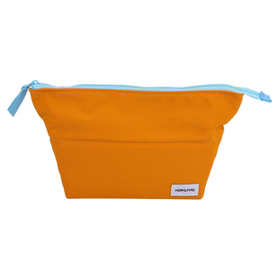 国誉kokuyo斜面翻折笔袋创意分层收纳文具盒学生用易拿取文具袋大容量多功能铅笔袋文具收纳包