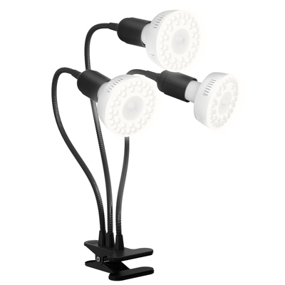 Barrina佰利纳仿太阳全光谱植物补光灯绿植盆栽桌面ed生长夹子灯