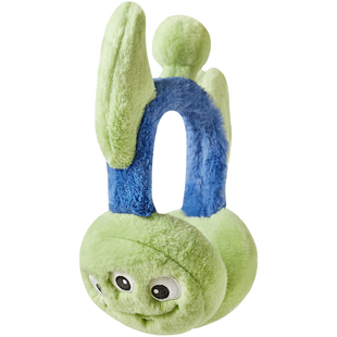 迪士尼毛绒绒耳罩搞怪可爱三眼仔耳暖女冬季儿童防冻耳护保暖耳套