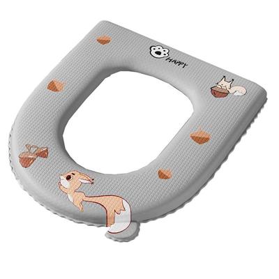 2024新款防水马桶坐垫四季通用坐便家用马桶垫子秋冬季粘贴可水洗