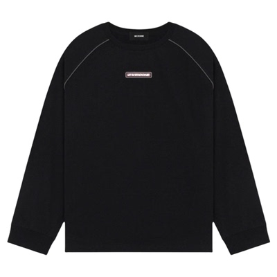 【明星同款】WE11DONE26夏季新品男女同款运动风LOGO长袖T恤休闲