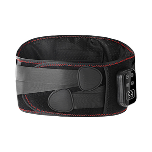 奥克斯电加热护腰带保暖热敷腰带发热理疗男女腰部按摩神器充电