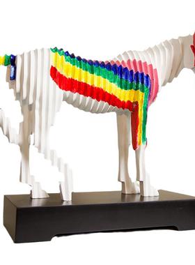 遇见彩虹·马赛克雕塑摆件