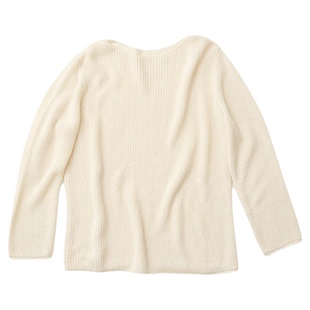 柞伴|野生柞蚕丝慵懒风套头针织衫女2026春新款澳洲羊毛软糯毛衣