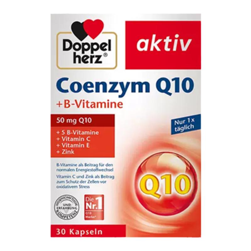 德国 双心 辅酶 Q10 软胶囊 心脏 Doppelherz 德优购 正品 进口