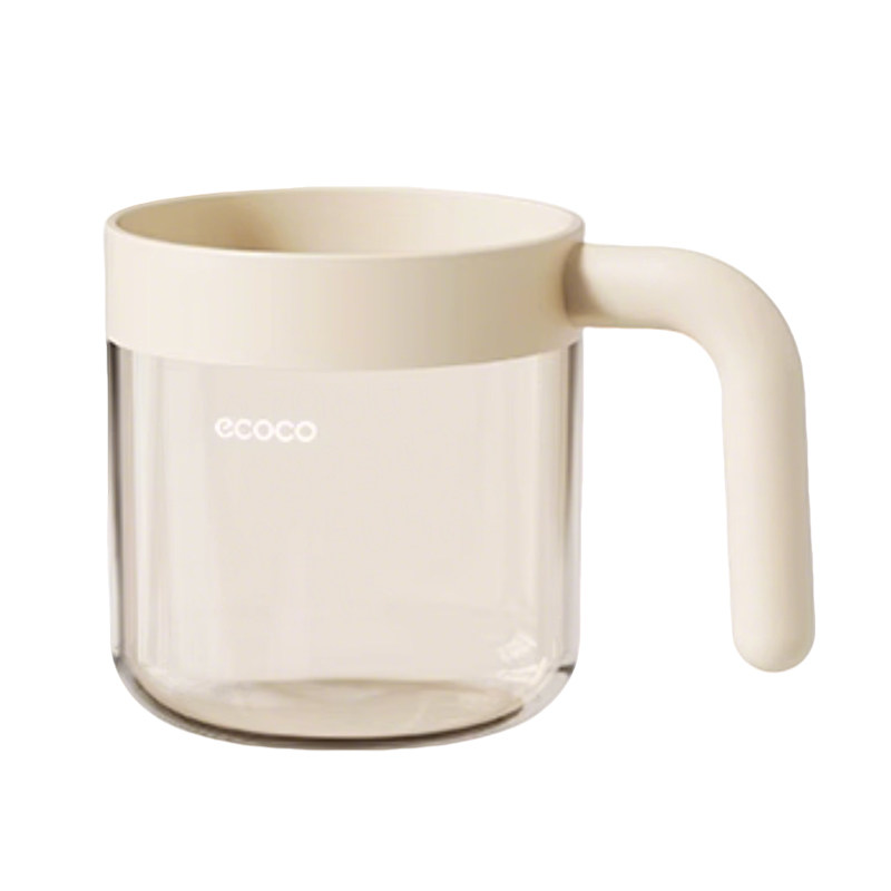 ecoco简约家用刷牙杯情侣漱口杯