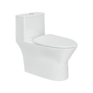 九牧卫浴马桶座便器直冲式大冲力节水一级瓷抗菌釉面小户型11357