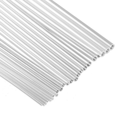 透明聚丙烯空心吸管塑料硬管透明