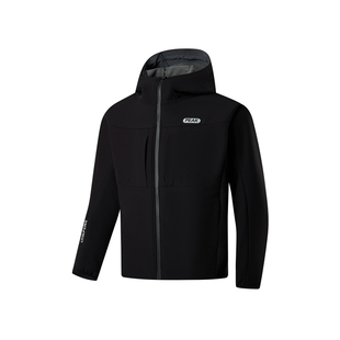 匹克三防软壳运动外套男加绒秋官方新款冲锋风衣户外商务休闲夹克