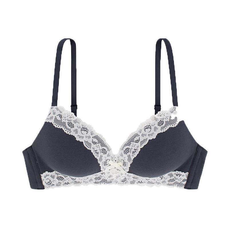 Dorina颖内春夏新款繁星NALA薄杯透气无钢圈舒适蕾丝聚拢少女文胸