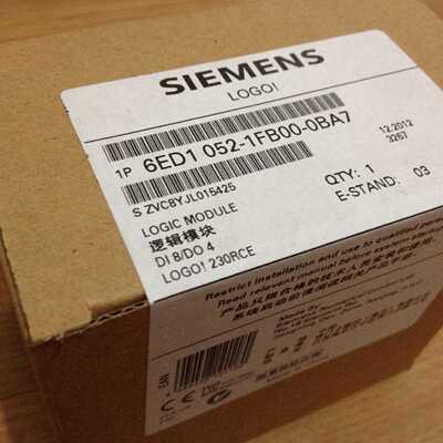 议价6ED1052-1FB00-0BA7 LOGO!230RCE逻辑模块6ED10521FB000BA7现