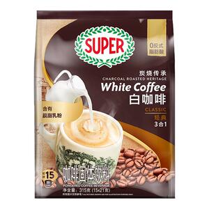 【旗舰店】SUPER进口白咖啡4袋装