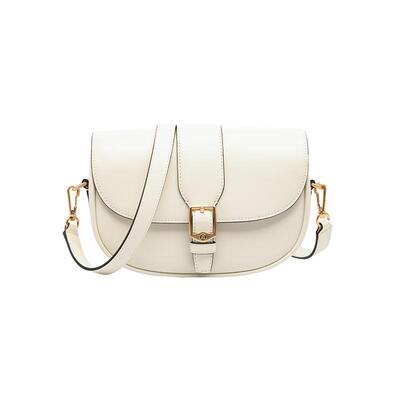 ROSA HERMOSO/珞赫「Knight」马鞍包真皮斜跨单肩包简约大气