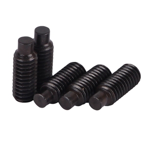 凸端无头螺丝12.9级DIN915内六角机米M3M4M5M6M8-M20M24紧定螺钉