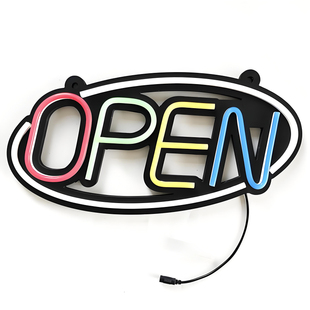 定制霓虹灯发光字led广告牌标识字母演唱会应援手举灯牌装饰造型