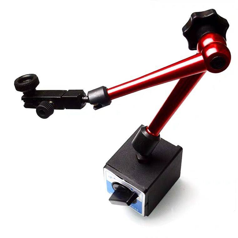 百分表支架磁力表座磁座一套支撑架万向千分表 磁性校表座 打表器