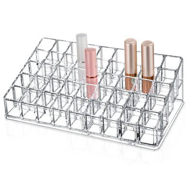 纳装口红小样9格亚克力展示架
