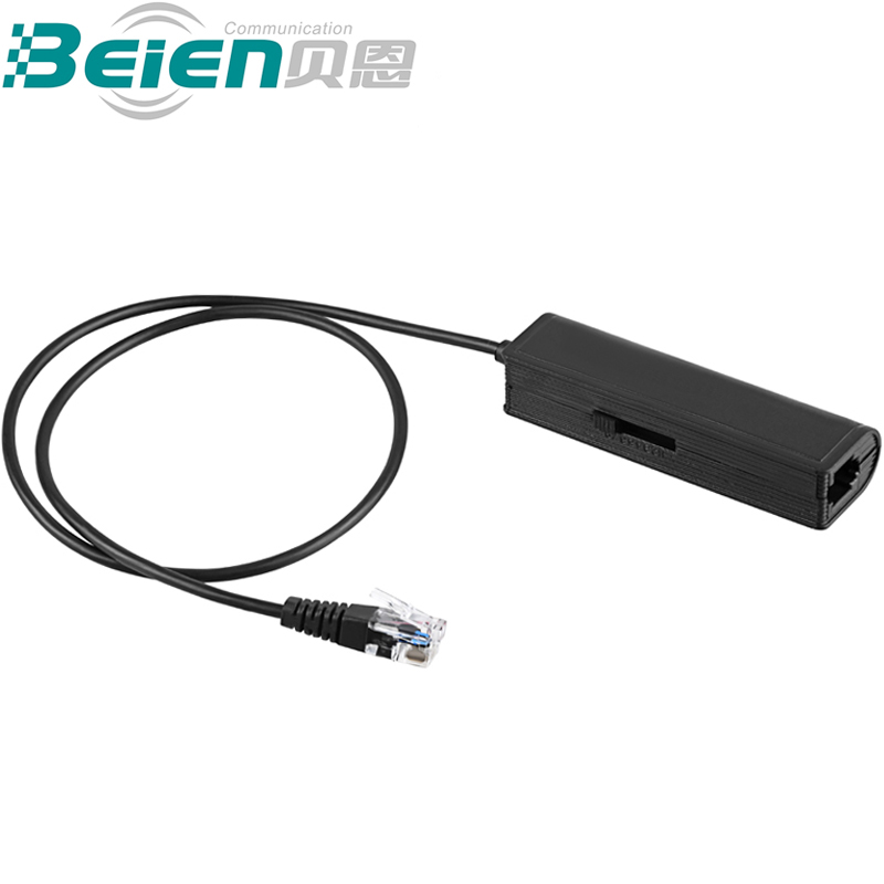 贝恩水晶头耳机转接线序盒3.5单双插头USB接头转换器接口线