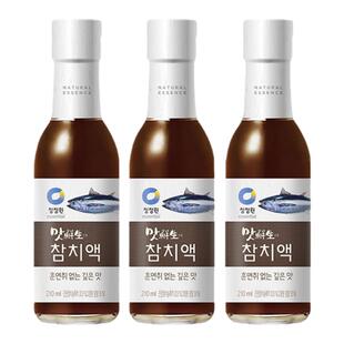 韩国进口清净园花蟹金枪鱼液鱼露调料原汁腌制泡菜辛奇辣白菜调味