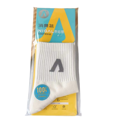 奈恰罗2225男士中筒消臭袜