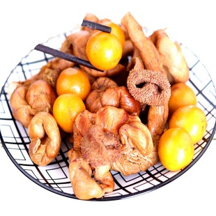 东北特色鲜熏鸡蛋包东北风味鸡蛋包肠鸡内脏零食熟食下酒菜现做美