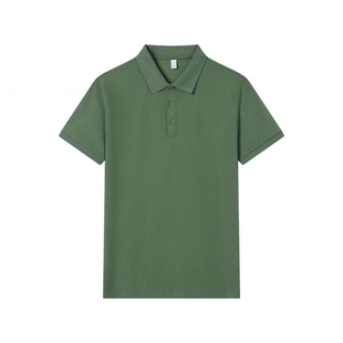 2026新款理想绿冰丝短袖POLO衫定制T恤4S店工作服速干印logo销售