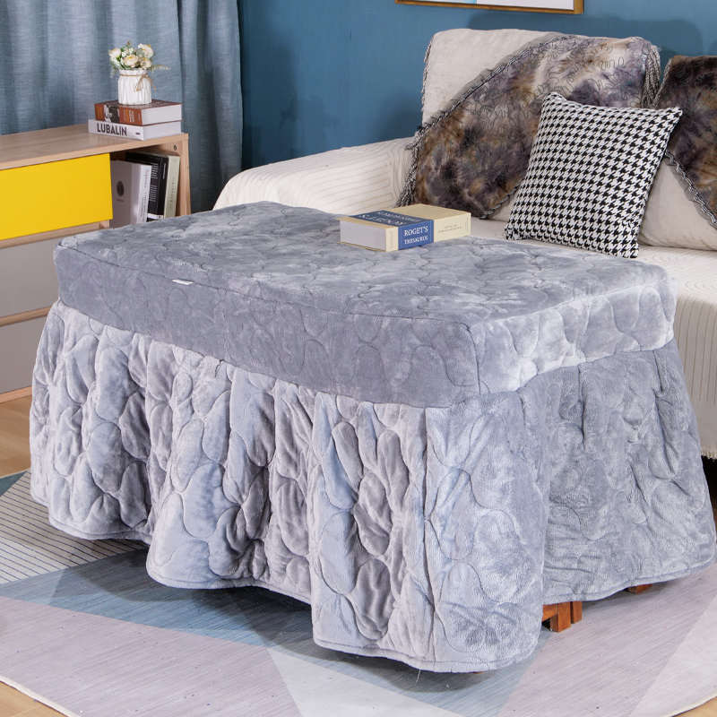 烤火桌罩套长方形电烤桌罩套烤火炉罩套烤火被子烤火茶几罩套冬季