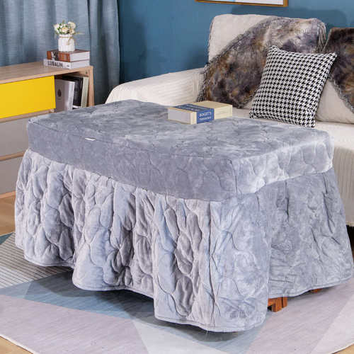 烤火桌罩套长方形电烤桌罩套烤火炉罩套烤火被子烤火茶几罩套冬季