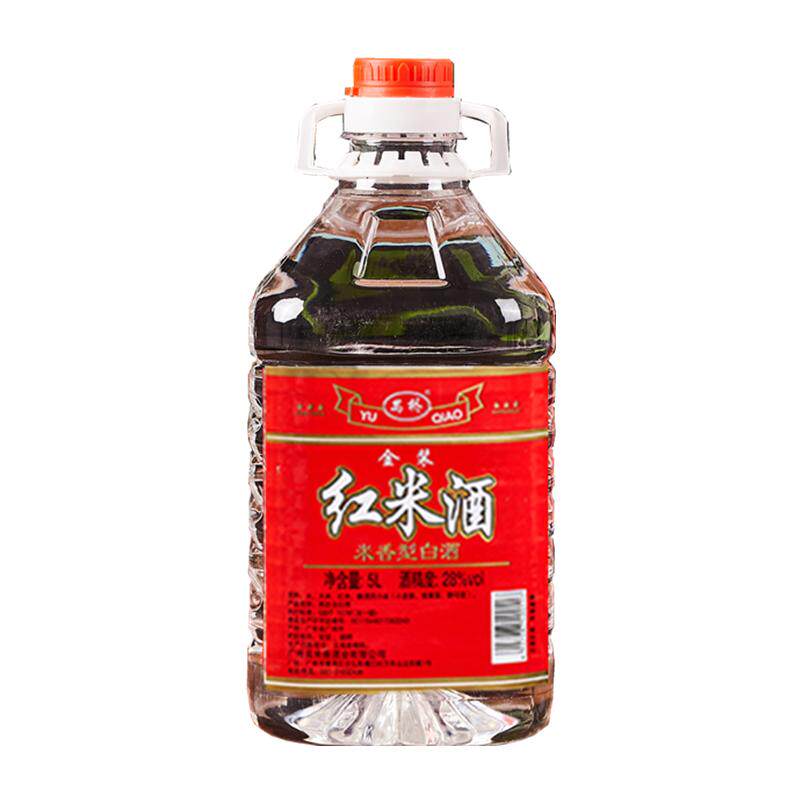 广东红米酒28度顺德火焰醉鹅专用酒米香型纯粮食大米酿造桶装白酒