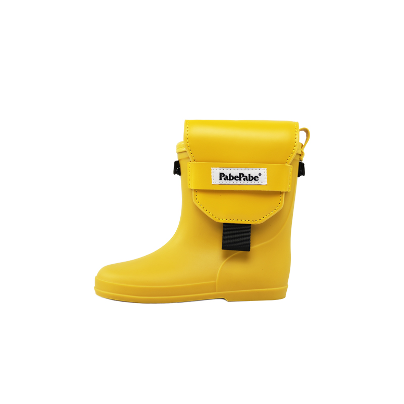 PabePabe儿童雨靴手机包“mini rainboot”斜挎手机包防水质感