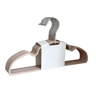 宏尔康衣架防滑中童大童挂衣家用35cm加粗衣撑子衣裳架儿童无痕