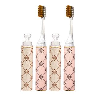 折叠牙刷组合口红式女士家用软毛护龈洁齿出差旅行便捷伴侣推荐