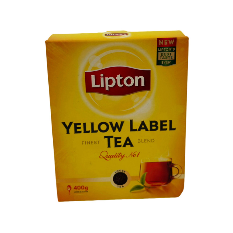 阿联酋原装进口 立顿黄标红茶 400g/800g盒装 散装茶 Lipton Tea