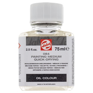 泰伦斯快干媒介剂084醇酸树脂媒介剂007丽坤调色油083油画三合油