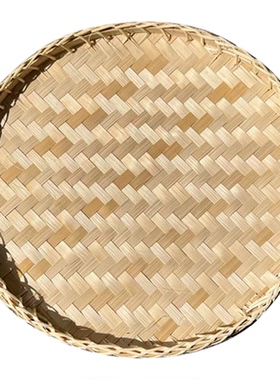 竹编锅盖家用特色菜竹编甲鱼盖子