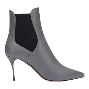 Sergio Rossi/SR女鞋GODIVA系列尖头休闲高跟短靴踝靴