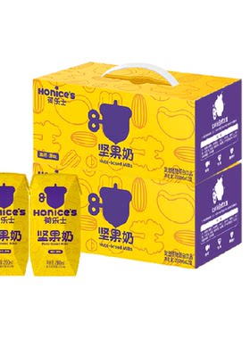 荷乐士坚果奶低糖高钙好吸收